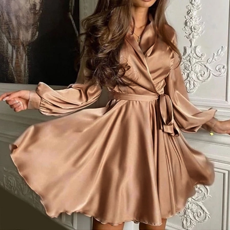 Levoire | Robe En Satin Pour Femmes S Braun