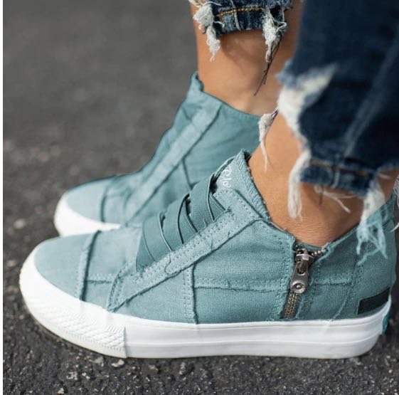 Levoire | Femmes Chaussures En Toile Vert