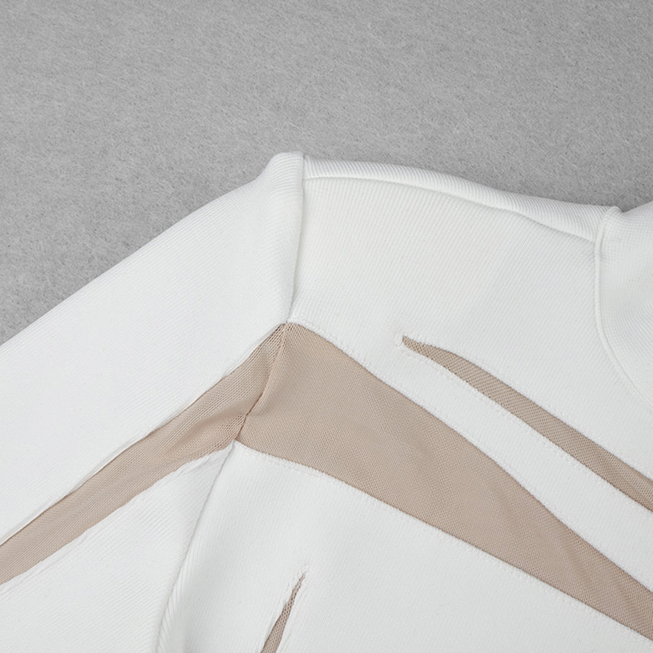 Levoire | Robe Mini Sans Manches En Maille Col Roulé