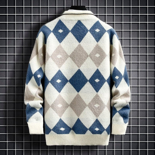 Levoire | Pull Élégant À Motif Losanges