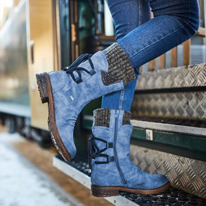 Levoire | Bottes Élégantes Et Confortables Bleue