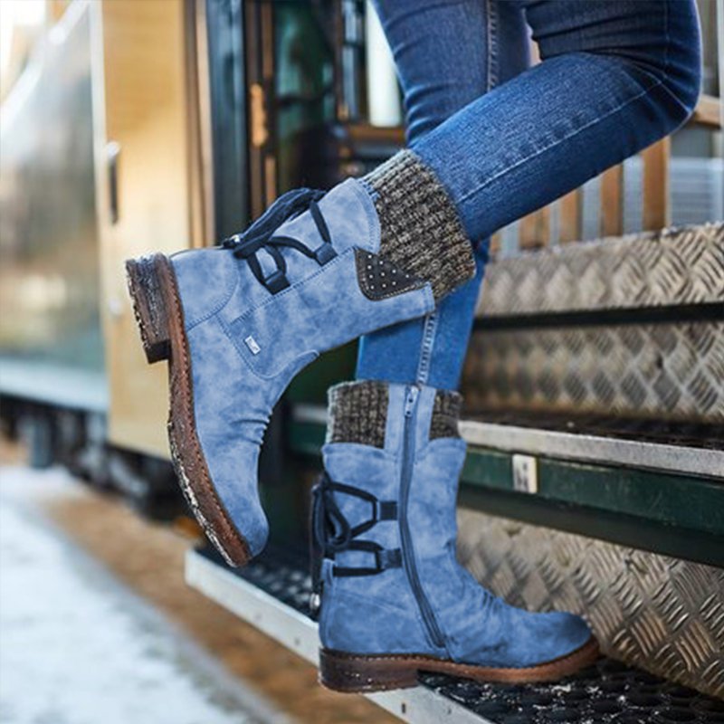 Levoire | Bottes élégantes confortables pour femmes Bleu