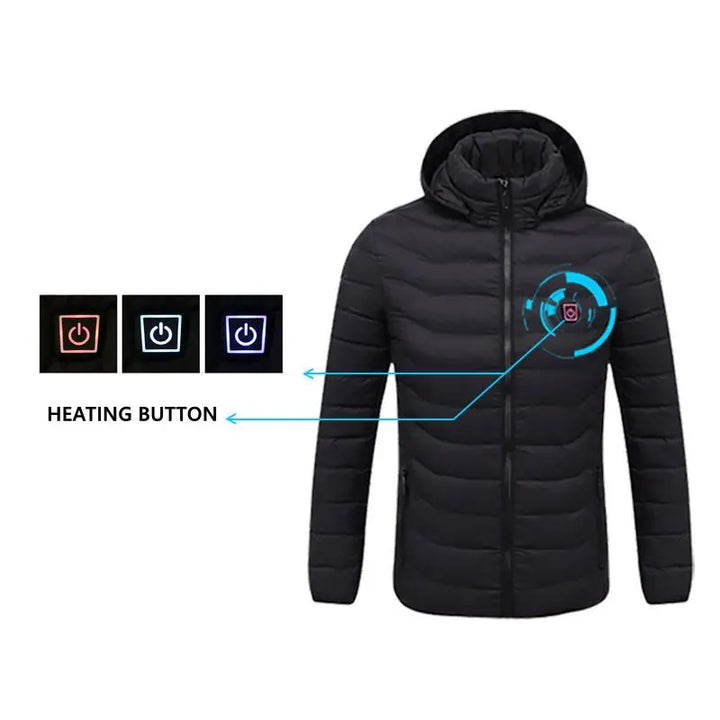 Levoire | Veste Chauffante Usb Intelligente Pour Homme