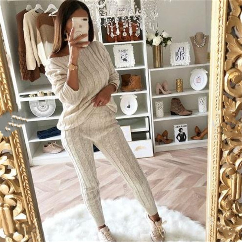 Levoire | Paquet De Tricot Élégant Paquet Pour Les Jours Froids Blanc