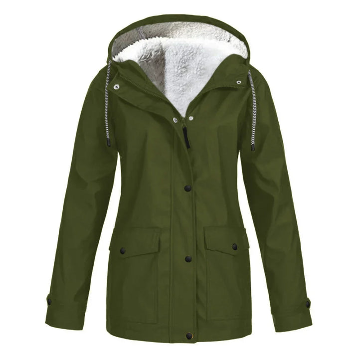 Levoire | Veste En Duvet Imperméable À Manches Longues Vert