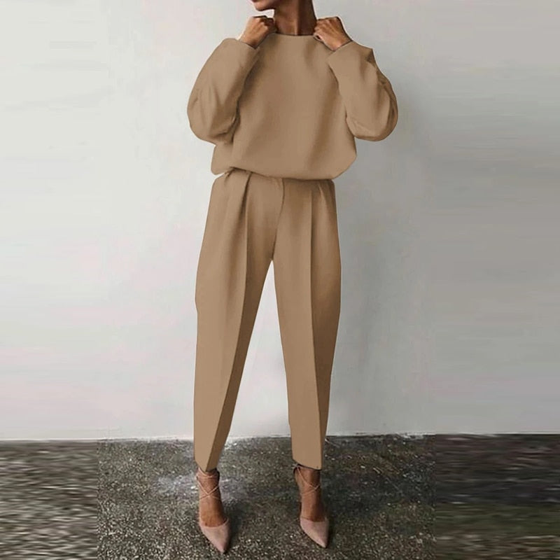 Levoire | Costume Deux Pièces Pour Femmes Braun