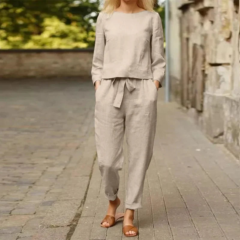 Levoire | Ensemble 2 Pièces Chemise Pantalon Oversize Kaki