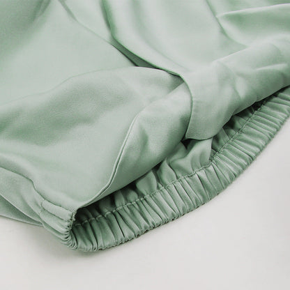 Levoire | Crop À Manches Courtes Fente Haute Jupe Longue Ensemble