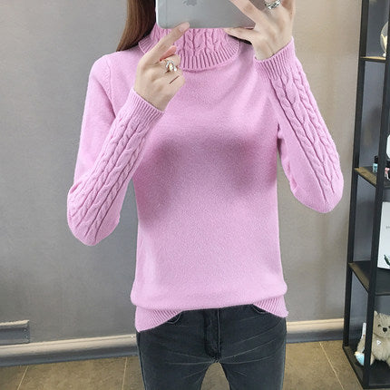 Levoire | Pull Haut Confort Doux Au Toucher Cachemire Rosa