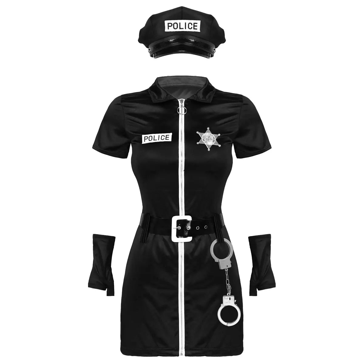 Levoire | Costume De La Sexy Policière Noir