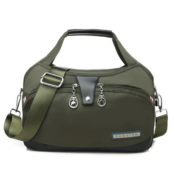 Levoire | Sac De Mode Avec Compartiments Et Poche À Fermeture Éclair Vert