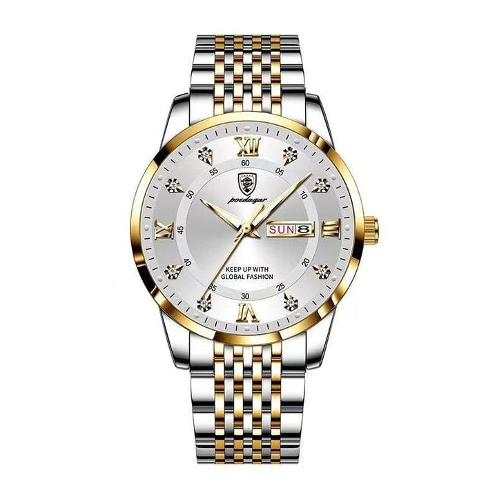 Levoire | Montre Bracelet Élégante Pour Femmes Or-Blanc | Presque épuisé