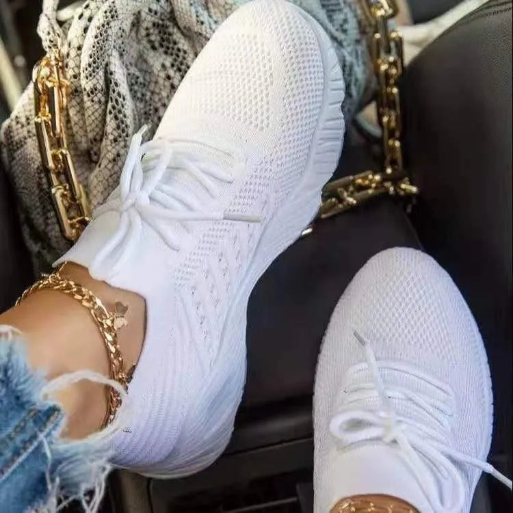 Levoire | Baskets En Maille Orthopédiques Pour Femmes Blanc