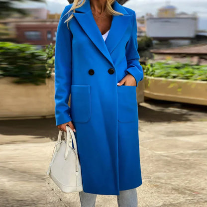 Levoire | Sweat Doux À Message Chic Hiver Bleu