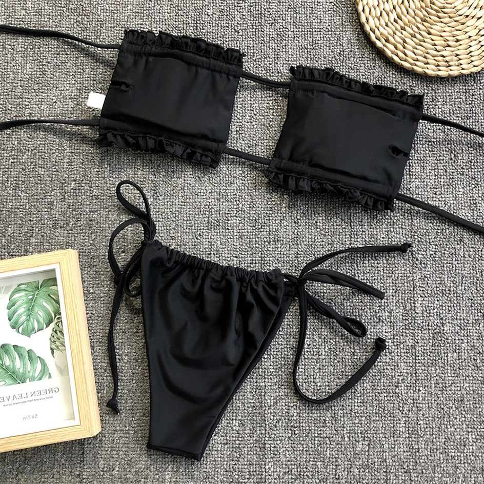 Levoire | Bikini Vibrant Plage Élégant