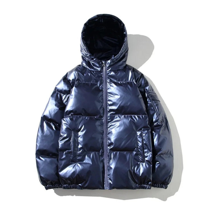 Levoire | Veste En Puffer À Capuche À Manches Longues Avec Fermeture Éclair