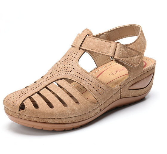 Levoire | Position de la semelle Plus sandales confort Beige