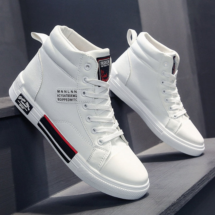 Levoire | Bottines Basses Lisses Confortables Blanc