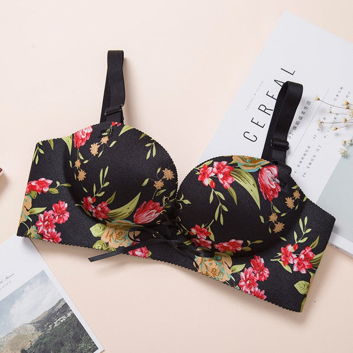 Levoire | Soutien-Gorge Push-Up Avec Motif Fleurs