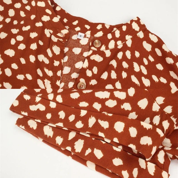 Levoire | Robe Midi Bohème Léopard