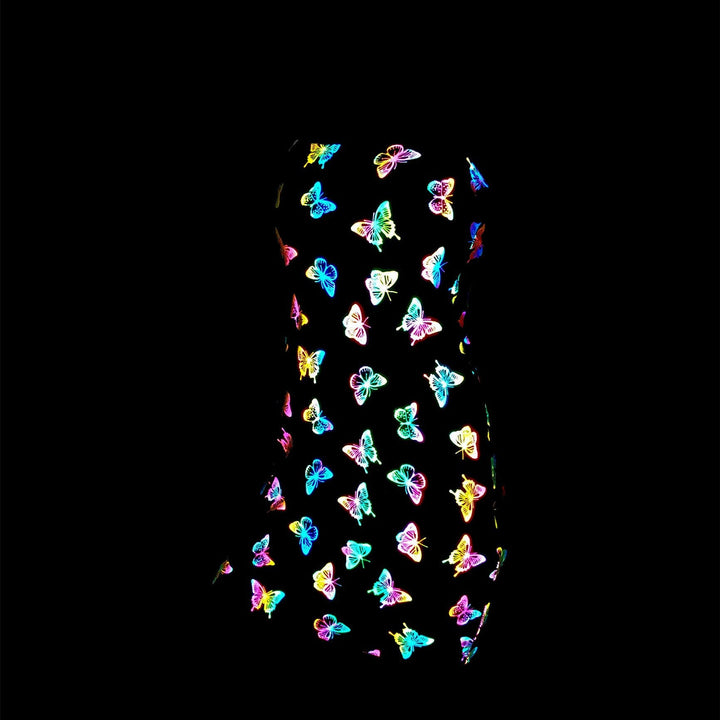 Levoire | Brillant Papillon Robe Réflexion Arc-En-Ciel