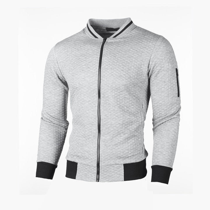 Levoire | Gilet De Sport Slim Fit Pour Hommes Gris clair
