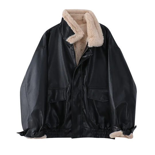 Levoire | Veste Longue À Manches Froides Remplie De Fourrure Avec Poches Noir
