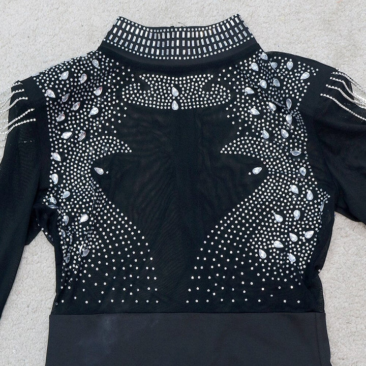 Levoire | Krystall Collier Épaules Poupée Robes Mini Douces