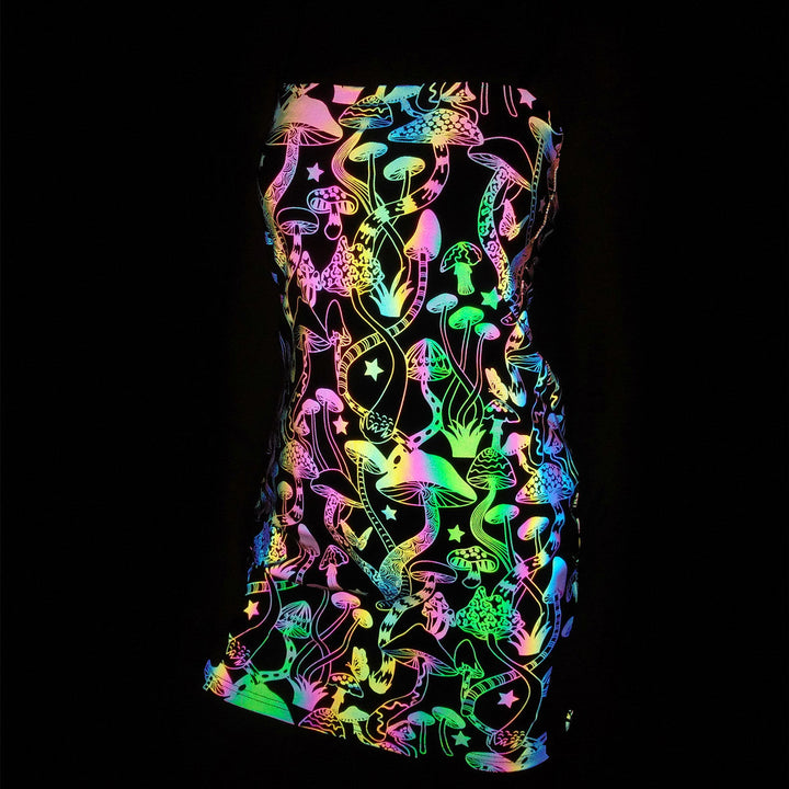 Levoire | Robe De Champignon Brillante Réfléchissante Arc-En-Ciel