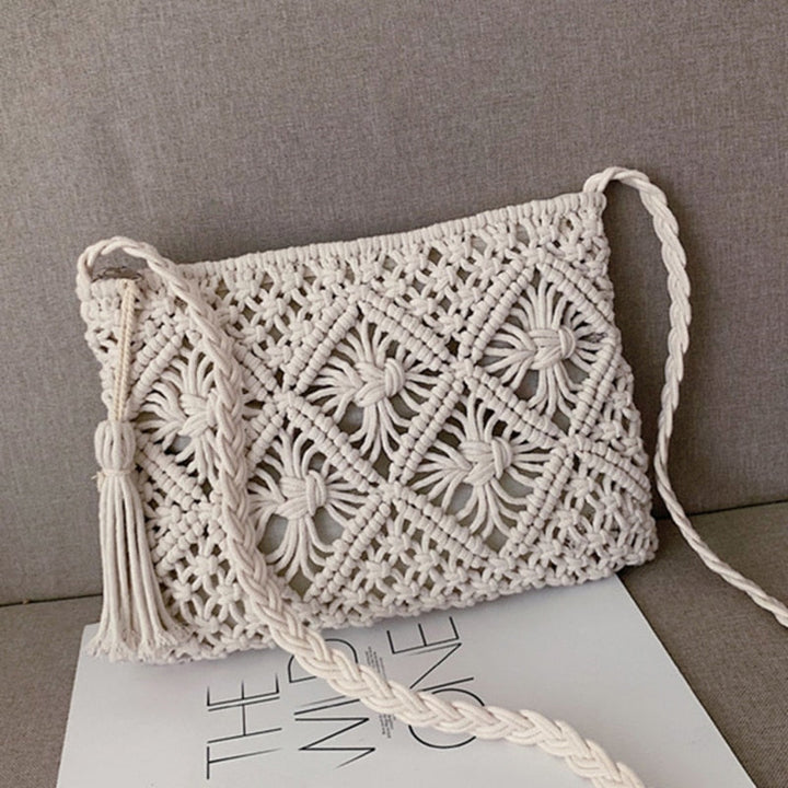 Levoire | Gwen Sac Bandoulière En Tissu - Sac D'Été Élégant Pour Femmes Beige