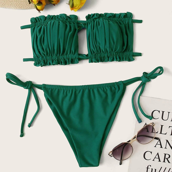 Levoire | Bikini Vibrant Plage Élégant