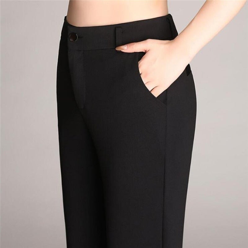 Levoire | Bas De Pantalon Taille Haute Ajusté
