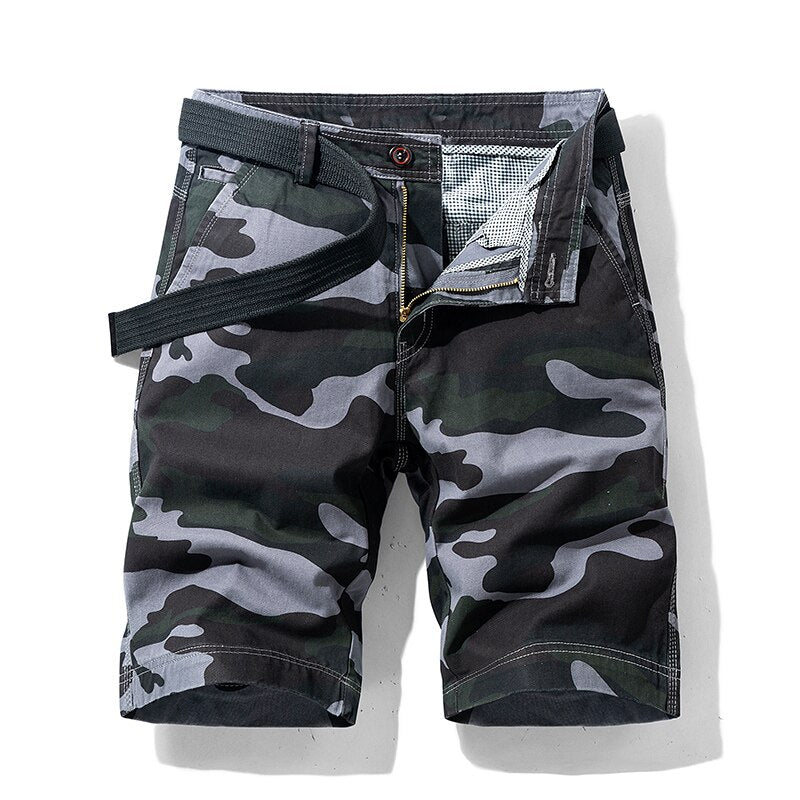 Levoire | Shorts Camo Gris