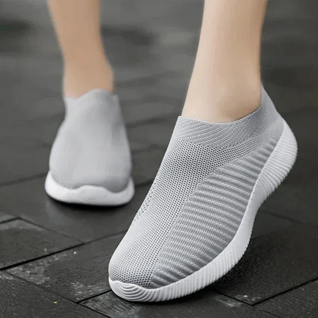 Levoire | Baskets De Sport À Enfiler Pour Femmes Gris