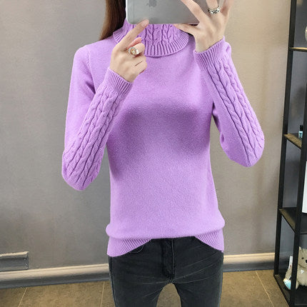 Levoire | Pull Haut Confort Doux Au Toucher Cachemire Lila