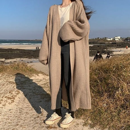 Levoire | Surdimensionné Cardigan Avec Imprimé En Câble