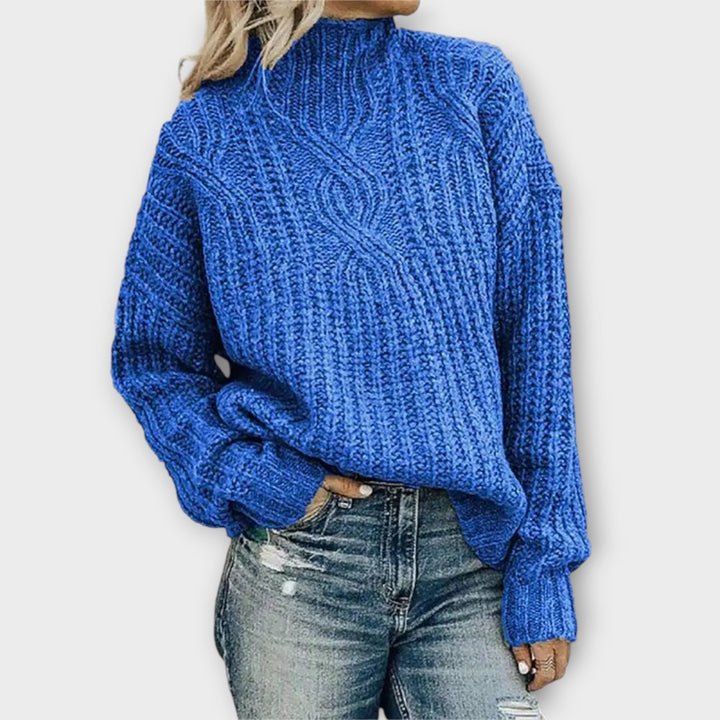 Levoire | Pull En Tricot Confortable Sininen (Il ne reste que 8 unités)