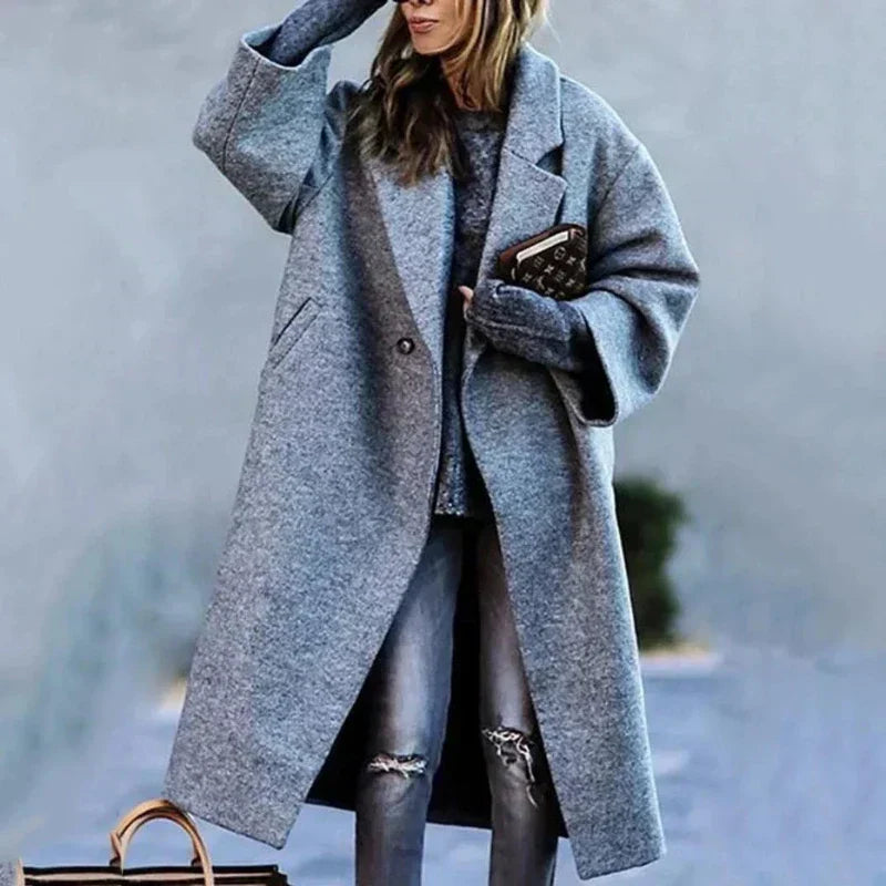 Levoire | Veste avec décolleté et élégance Gris