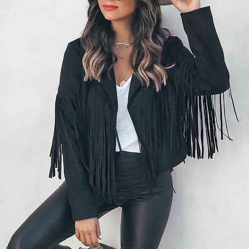 Levoire | Veste En Maille Noire Déchirée À La Mode Pour Femmes