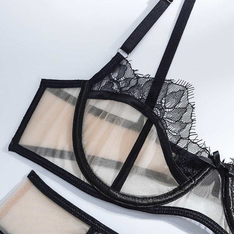 Levoire | Ensemble De Lingerie De Soirée Transparent
