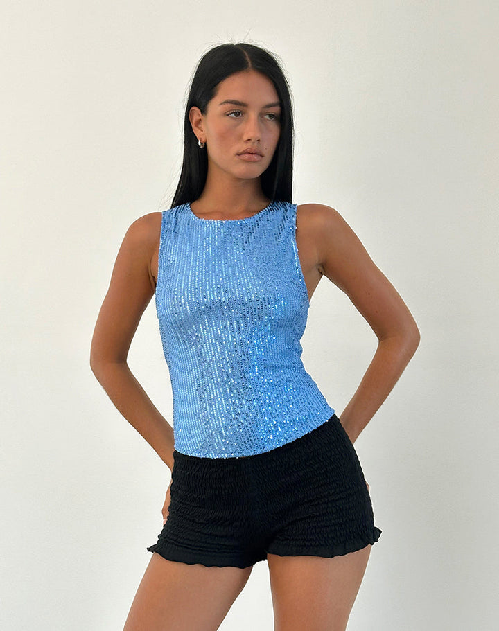 Levoire | Top Paillettes Étincelantes