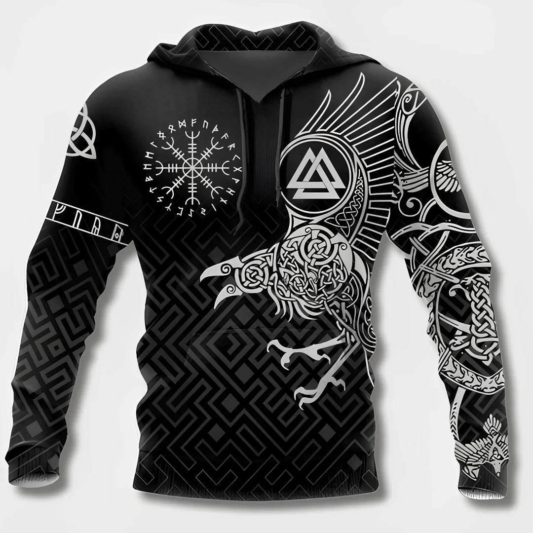 Levoire | Sweat À Capuche Pour Hommes Musta-7