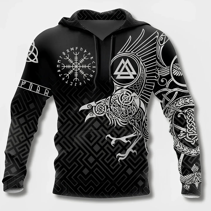 Levoire | Sweat À Capuche Pour Hommes Musta-7