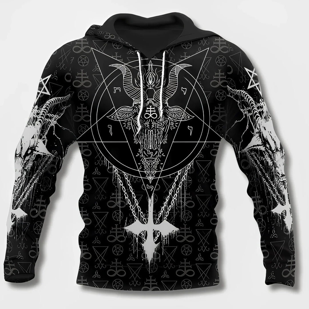 Levoire | Sweat À Capuche Pour Hommes Musta-6