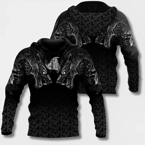 Levoire | Sweat À Capuche Inspiré Par Les Vikings Pour Hommes