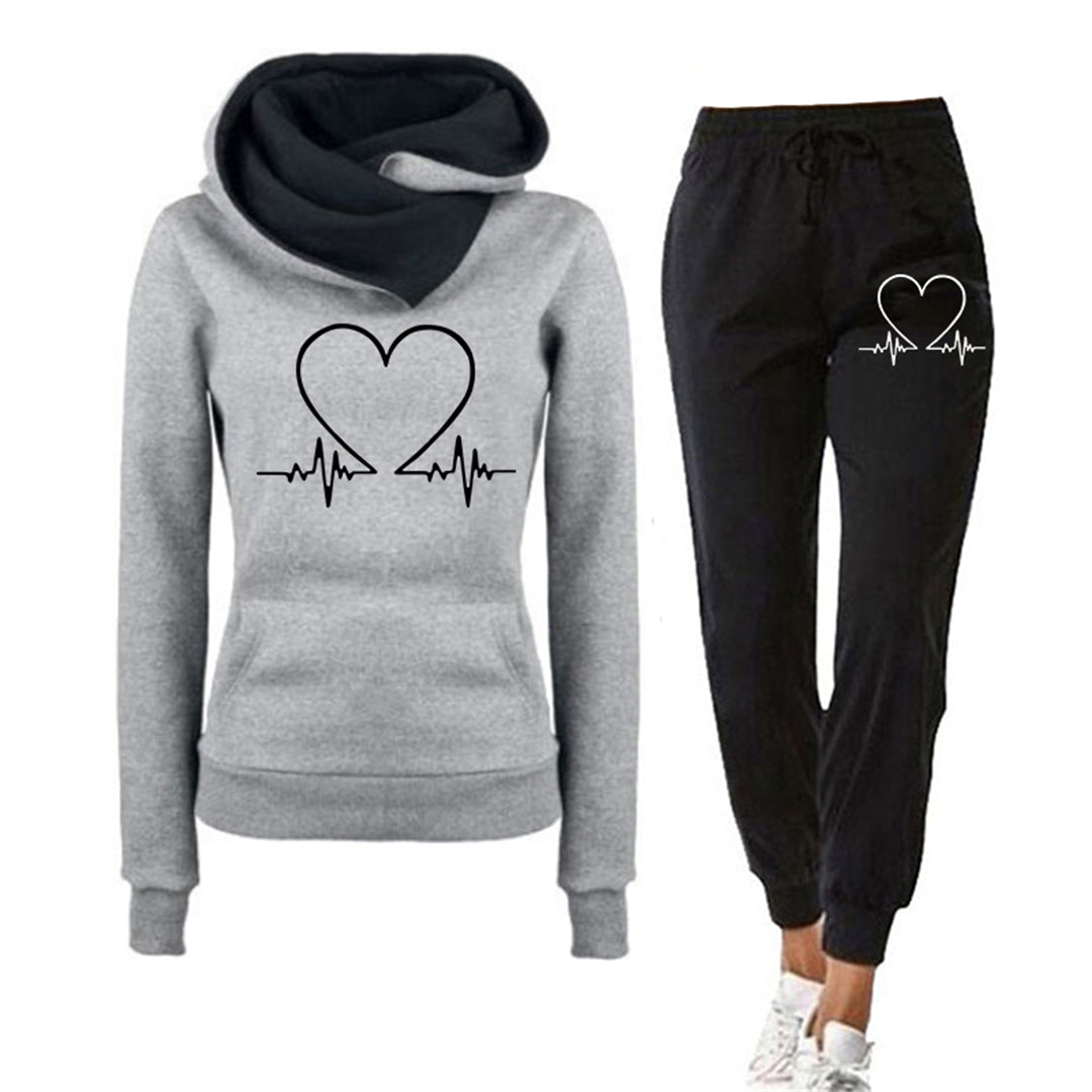 Levoire | Ensemble De Course Avec Pantalons Pour Femmes Gris