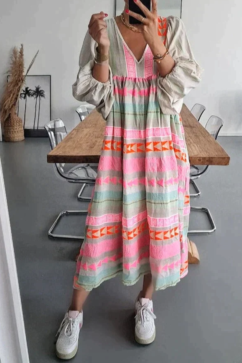 Levoire | Long Color Summer Dress
