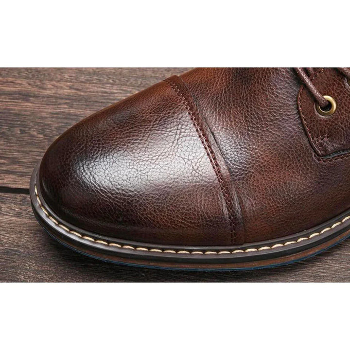 Levoire | Chaussures Oxford en Cuir Premium avec Lacets