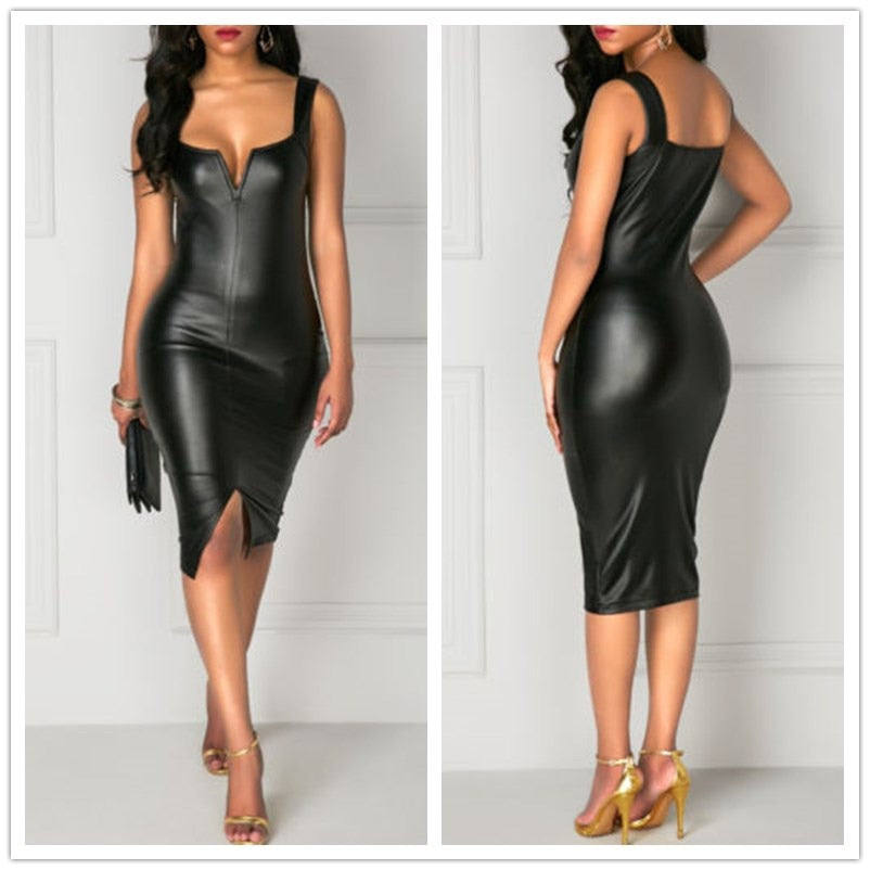 Levoire | Robe En Cuir