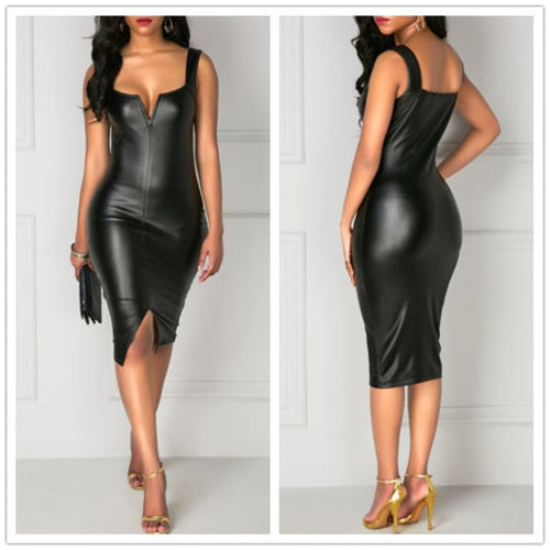 Levoire | Robe En Cuir